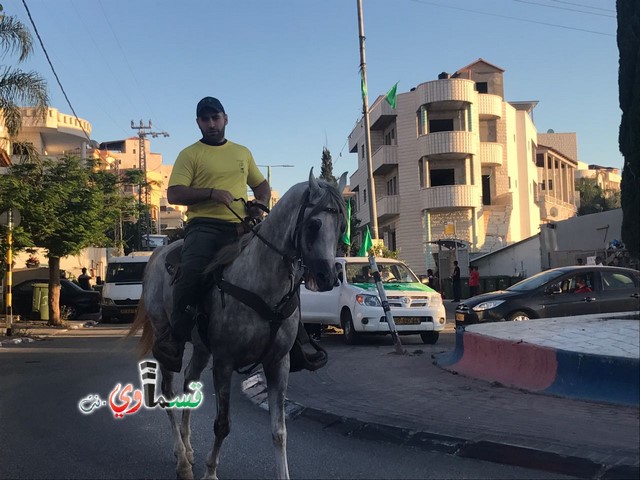 فيديو : الخياله القسماوية تجوب شوارع المدينة في مسيرة احتفالية بقدوم شهر رمضان المبارك 